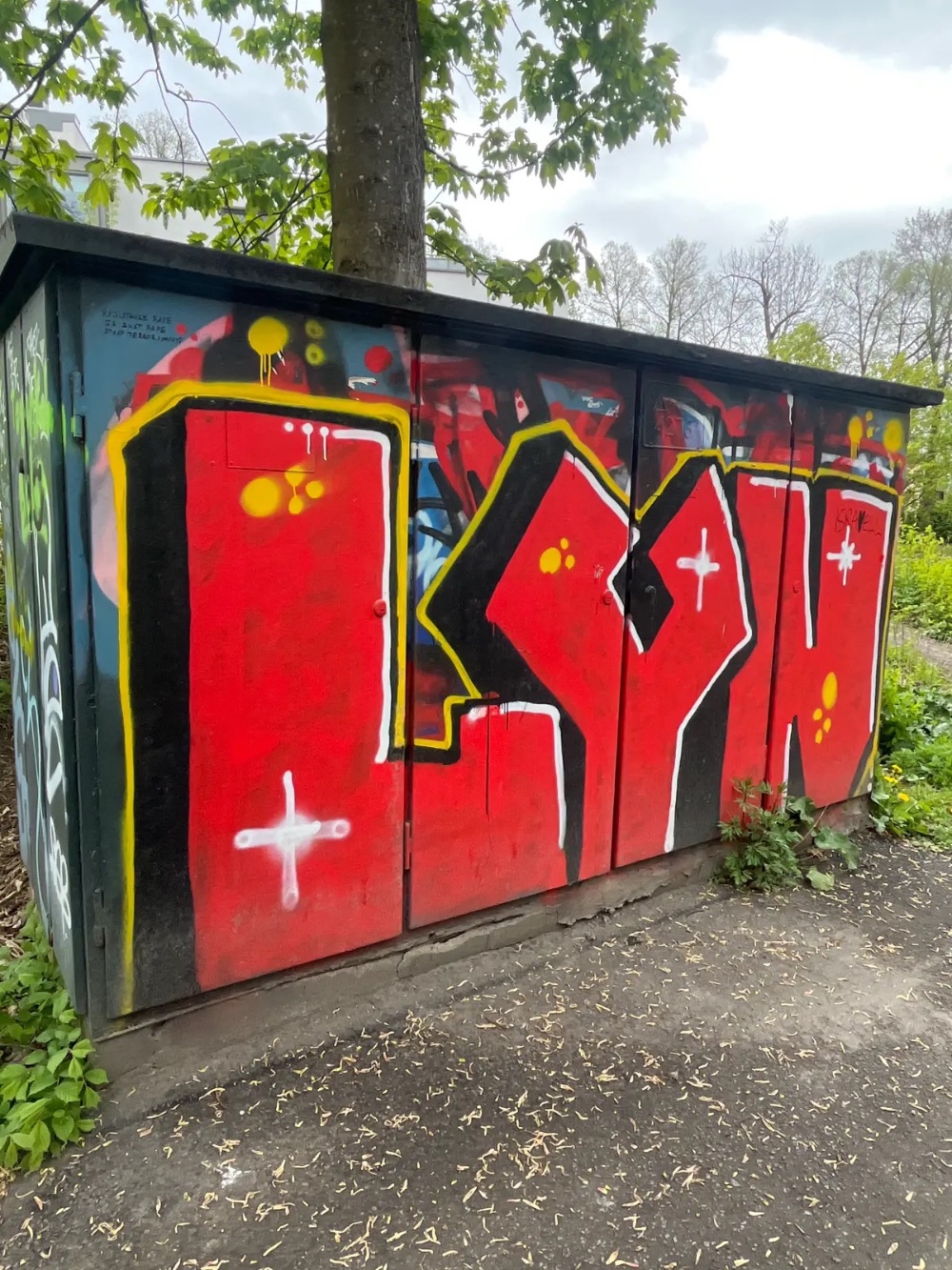 Lyn graffiti